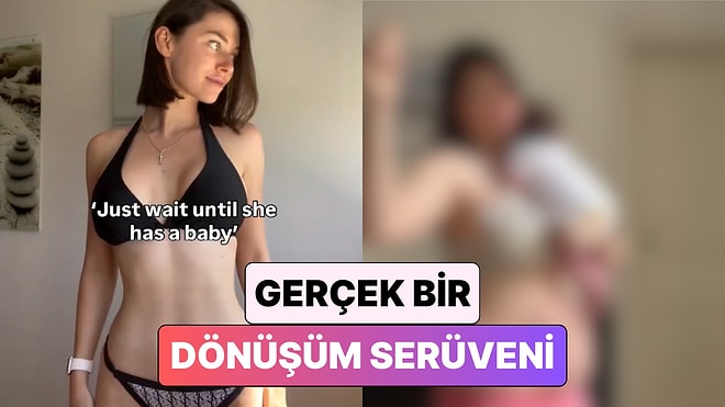 Doğumdan Önceki ve Sonraki Halini Karşılaştıran Bir Kadın Yeniden Eski Formuna Kavuşma Sürecini Paylaştı