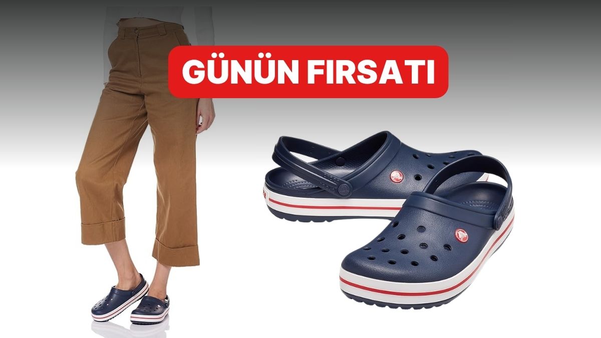 Günün Fırsatı: Gün Boyu Konfor Sunan Crocs Crocband Terlik İndirimde!