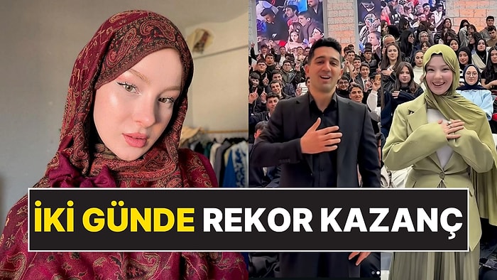 Said Hatipoğlu'yla Çektiği Videoyla Gündem Olan Fenomen Abonelik Sisteminden İki Günde 560 Bin TL Kazandı!