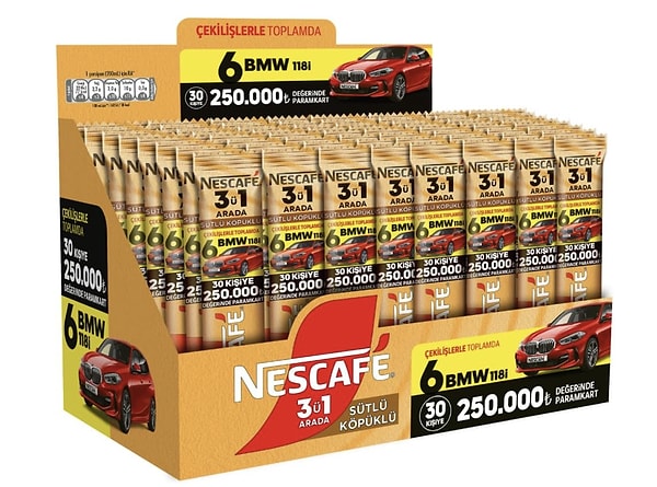 Kahve keyfinizi 56'lı dev paketle garantiye alın!