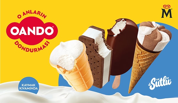 O anların dondurması: OANDO!