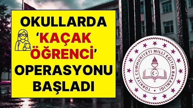 Veliler Dikkat! Milli Eğitim’den ‘Kaçak Okullarda Kaçak Öğrenci’ Operasyonu