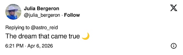 "Gerçek olan rüya."