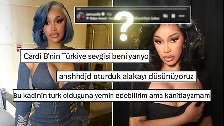 Dünyaca Ünlü Rapçi Cardi B’den Sürpriz Türkçe Şarkı Paylaşımı!