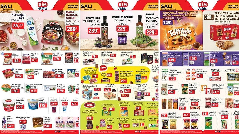 14 Nisan 2026 BİM Aktüel Haftanın Önerileri Kataloğu