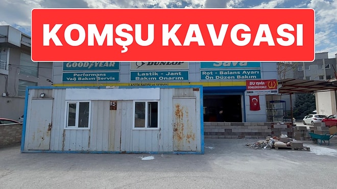 Komşu Dükkanla Kavga Eden Vatandaş Duvar Örerek İşletmenin Çalışmasını Engelledi