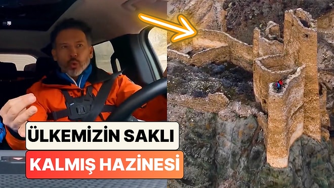 Yapımcı Orkun Olgar Erzurum'da Tesadüfen Keşfettikleri Engüzekkapı Kalesi'ni Paylaştı