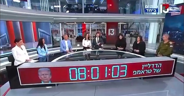 Trump fotoğraflı sayaç kurdular.