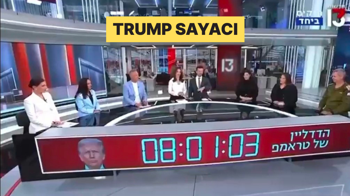 İsrail'de Bir Televizyon Kanalı ABD'nin İran'a Olası Saldırısı İçin Geri Sayım Kurdu