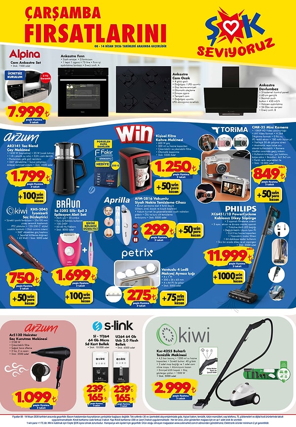 Alpina Cam Ankastre Set 7.999 TL