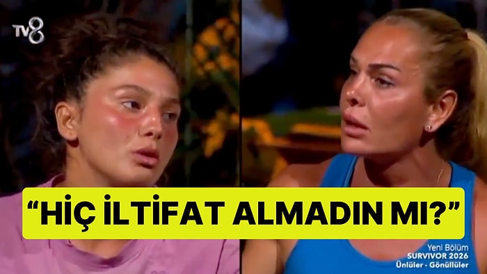 Survivor'da Nagihan ve Seren Ay Arasında Şimdi de İltifat Krizi Var!