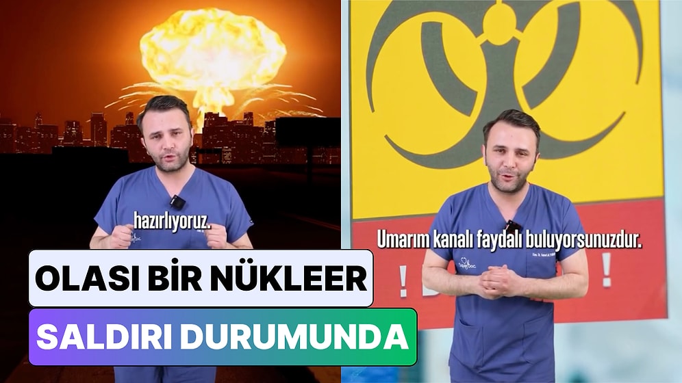 Bir Doktor Olası Bir Senaryo Üzerinden Anlattı: Nükleer Bir Saldırı Durumunda Ne Yapılması Gerekir?