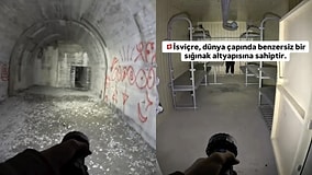 A Turkish Local in Switzerland Shared Nuclear Shelters Built Against Potential Attacks