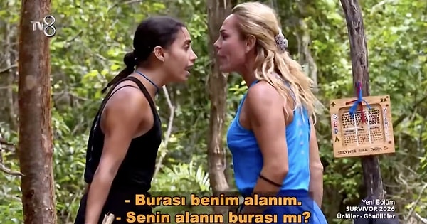 Survivor 2026’da birleşme partisinin ardından Gönüllüler adasında tansiyon bir anda yükseldi.