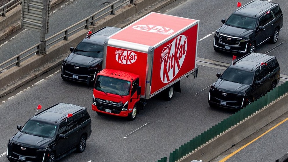 KitKat Deploys Armored Vehicles to Protect Chocolate Cargo After Massive 12-Ton Heist