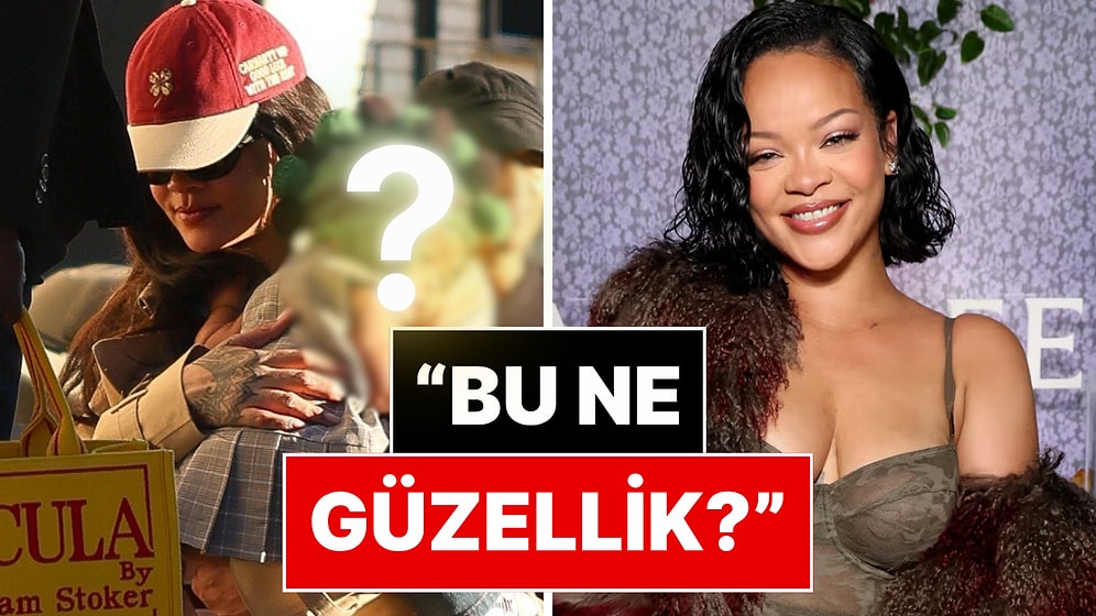 Rihanna'ın Minik Kızı Rocki'nin Yüzü İlk Kez Gözüktü!