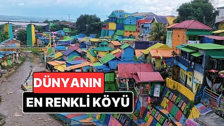 Endonezya'nın Kampung Warna Warni'si: Gecekondulardan Dünyanın En Renkli Köyüne