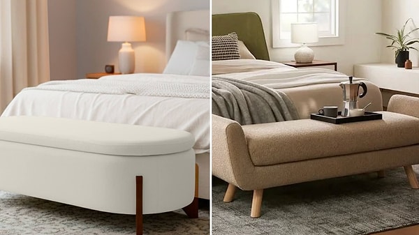 Eğer odanızda yeterli alan varsa puf ekleyin.