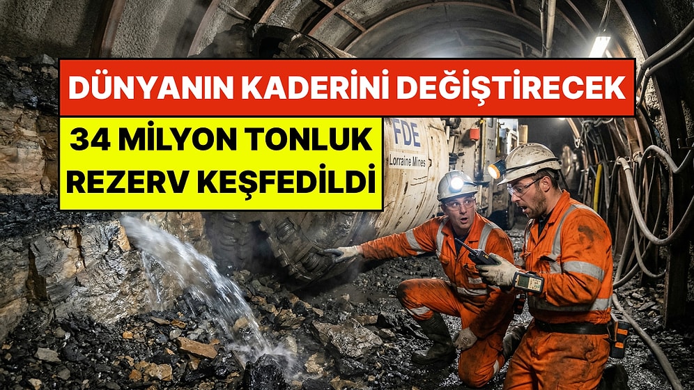 Dünyanın Kaderini Değiştirecek: 34 Milyon Tonluk Dev Rezerv Yanlışlıkla Keşfedildi
