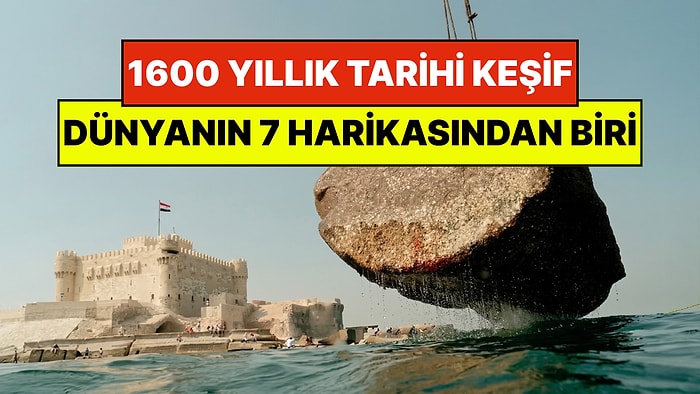Akdeniz’in Dibinde Tarihi Keşif: Dünyanın 7 Harikasından Birini 1600 Yıl Sonra Buldular