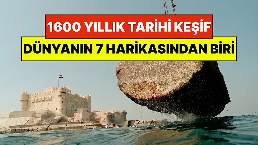 Akdeniz’in Dibinde Tarihi Keşif: Dünyanın 7 Harikasından Birini 1600 Yıl Sonra Buldular