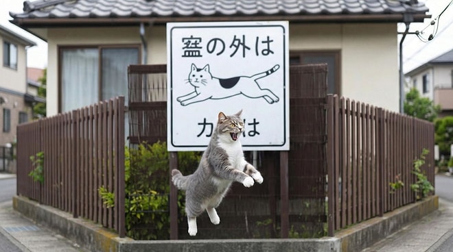 What Does the “Jumping Cat” Traffic Sign in Japan Mean?