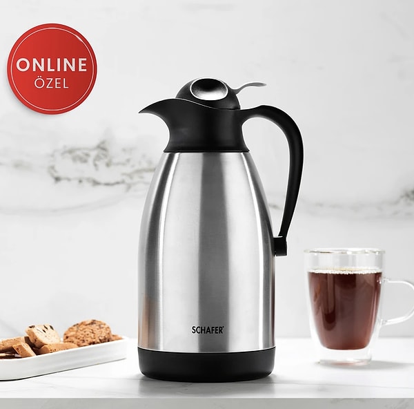Schafer Çelik Termosta Sepete Özel Dev İndirim!