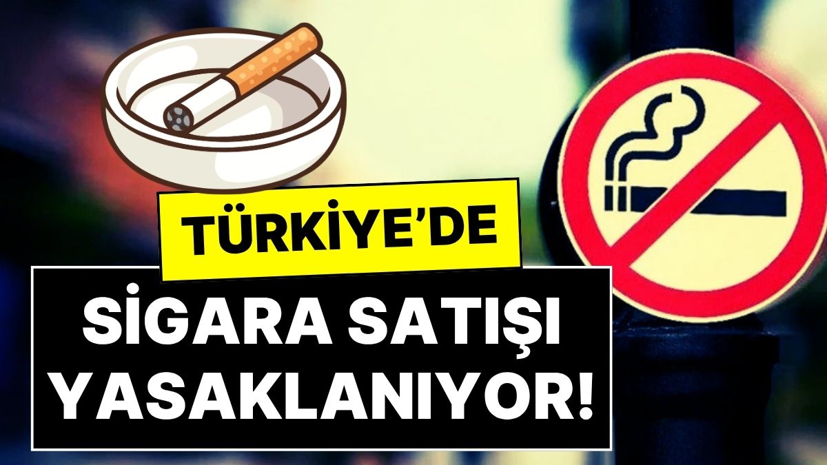 Sigara İçenlere Kötü Haber: Önce Açık Havada Sigara İçmek Yasaklanıyor Sonra da Sigara Satışı Yasaklanıyor!