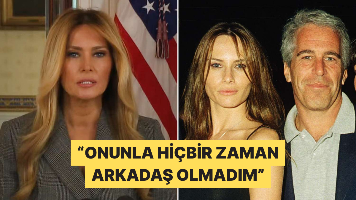 Melanie Trump Beyaz Saray'da Yaptığı Basın Toplantısında Epstein İddialarını Reddetti