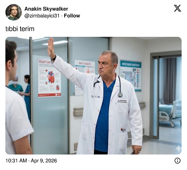 Tabii buna bir kelime şakasıyla yanıt geldi...