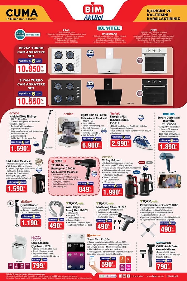 Arnica Hydra Rain Su Filtreli Halı Yıkama Makinesi 6.900 TL