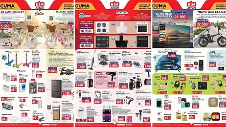 BİM'e Elektrikli Bisiklet Geliyor! 17 Nisan 2026 BİM Aktüel Kataloğu