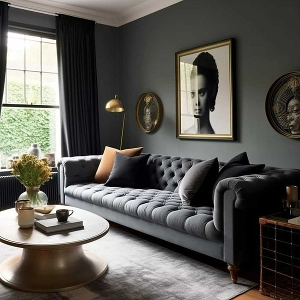 Güçlü ve karizmatik bir dekorasyon!