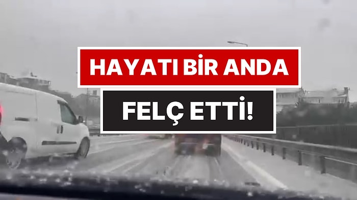 İstanbul Beyaza Büründü: Bir Anda Hayatı Felç Etti!