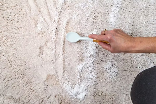 Halı lekelerini yok ettiği söylenen tıraş köpüğü yöntemi gündemde