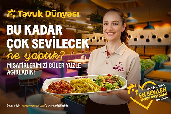 Tavuk kategorisinde tüketicilerin en sevdiği restoran zinciri!