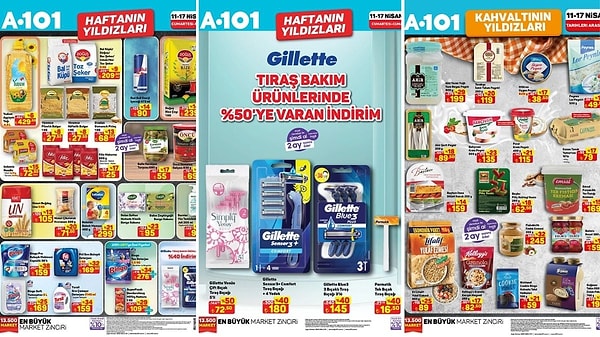 11 - 17 Nisan 2026 A101 Haftanın Yıldızları Kataloğu