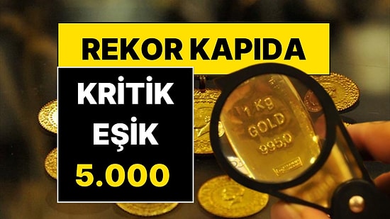 Altın Fiyatlarında Fırtına Öncesi Sessizlik: Altın Bu Rakamı Geçerse Yer Yerinden Oynayacak