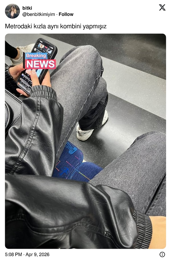 Karşısına otursaydın ya.