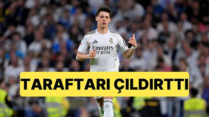 Real Madrid Şampiyonluk Yolunda Yara Aldı, Taraftar Arda'ya Patladı