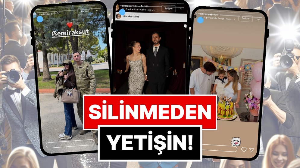 Silinmeden Yetişin: 4-11 Nisan'da Ünlülerin Paylaştığı "Kaçarsa Yazık Olur" Temalı Instagram Hikayeleri