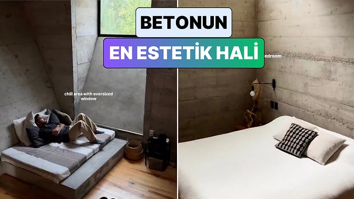 Betonun En Estetik Hali: Brütalist Tarzda Dekore Edilmiş Sıra Dışı Ev Hayran Bıraktı