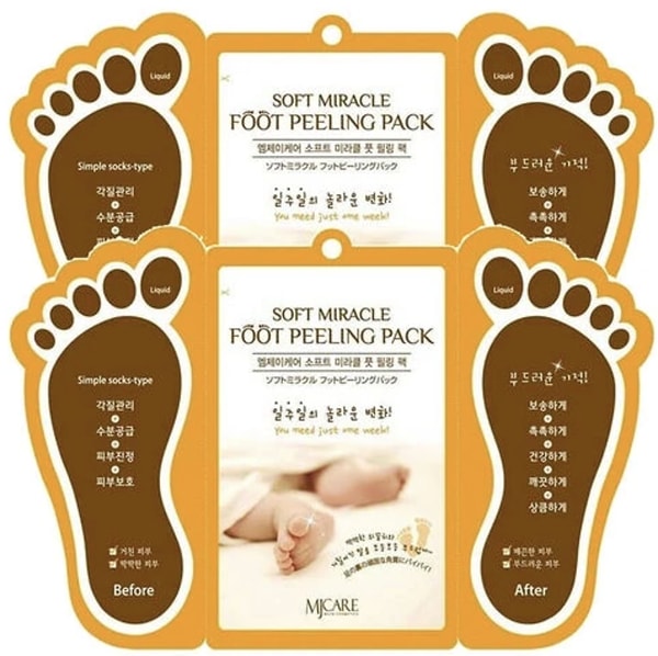 Bebeksi Ayaklar İçin: MJCARE Ayak Peeling Maskesi!