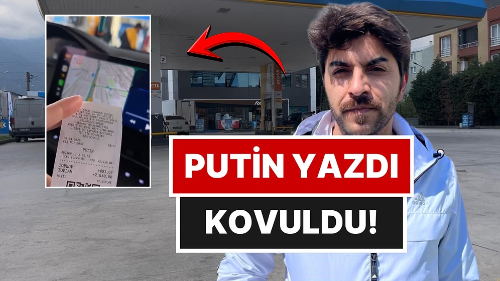 Rus Plakasını Okuyamadı, Fişe "Putin" Yazdı: İşinden Oldu!