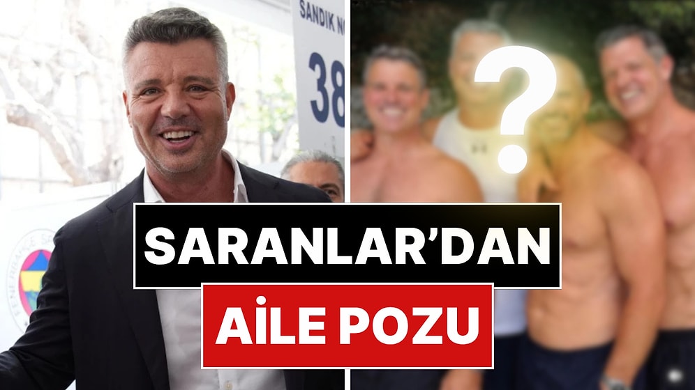 Sadettin Saran'ın Erkek Kardeşleriyle "Aile Pozu" Yeniden Gündem Oldu!