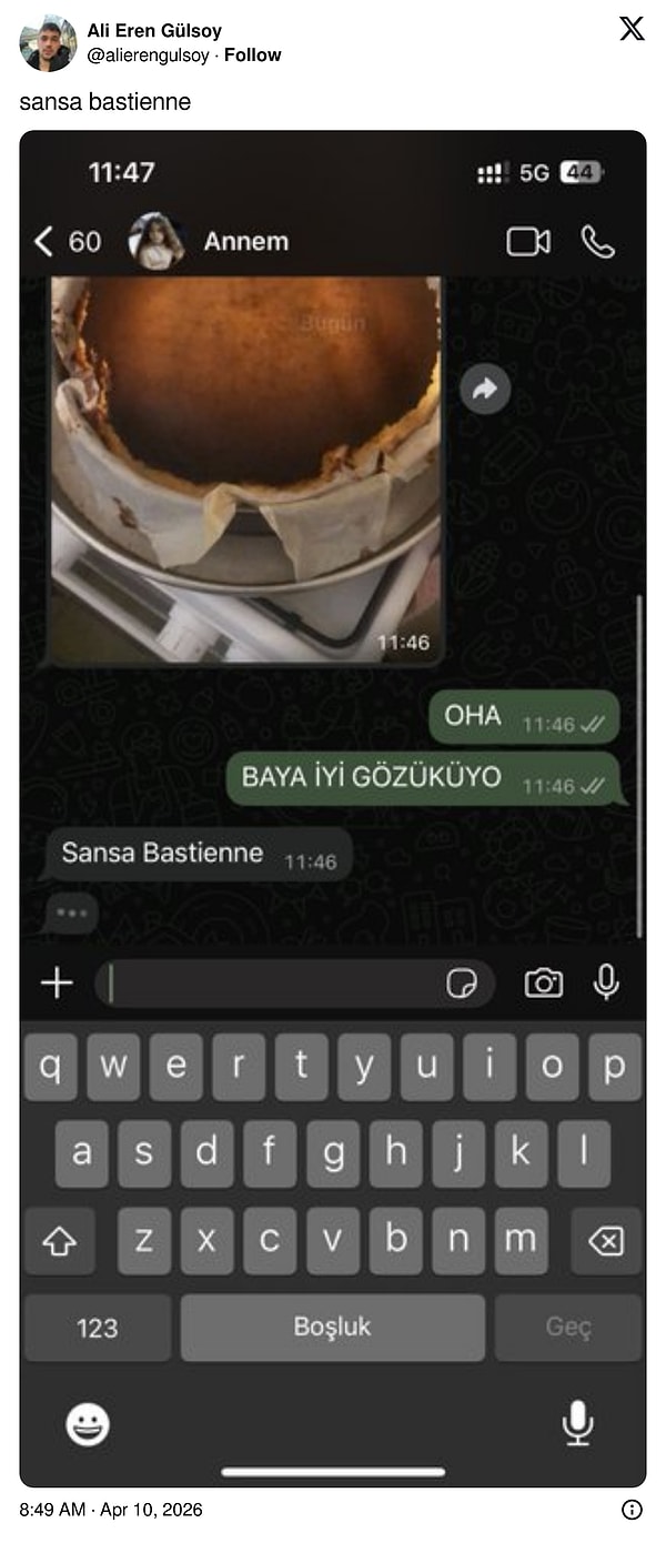 Kalkın yeni bir tatlı çıkmış.