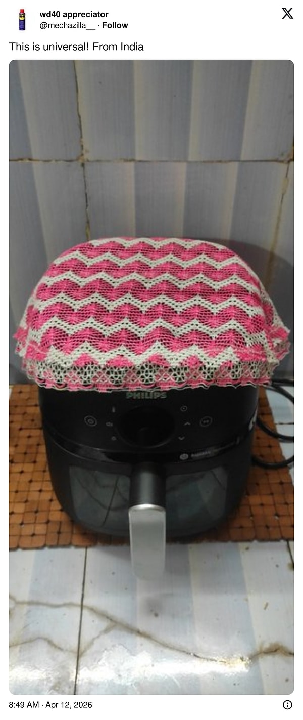 "Bu evrensel! Hindistan'dan."