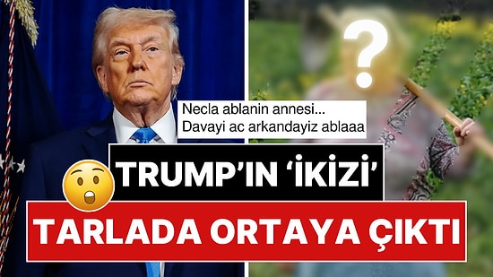 İspanya'da Tarlada Çalışan Bir Kadın Donald Trump'a Benzerliğiyle Viral Oldu!