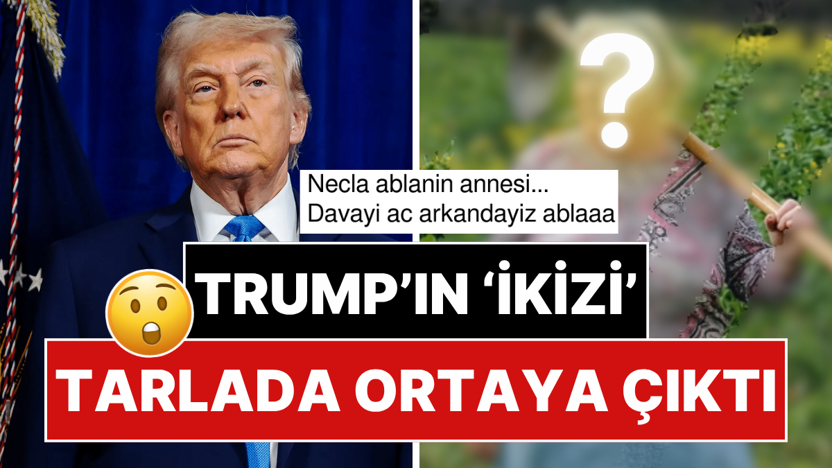 İspanya'da Tarlada Çalışan Bir Kadın Donald Trump'a Benzerliğiyle Viral Oldu!