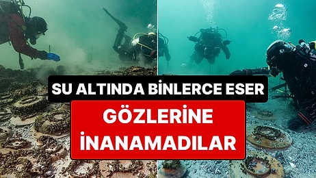 Gizli Tutuluyordu: Su Altı Arkeologları 2.000 Yıllık Gemi Kargosu Keşfetti, Binlerce Eser Var!